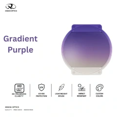 nylon polarized lens gradient color purple tinted