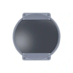 nylon polarized lens solid color gray tinted PAPXS0913