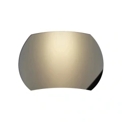 nylon sunglasses lens mirror coated 8c decentered gold PAXS2109