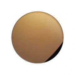 nylon sunglasses lens mirror coated golden PAXS1674