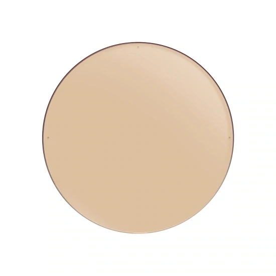Nylon-Sonnenbrillenglas Volltonfarbe Orange