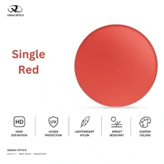 nylon sunglasses lens solid color orange tinted