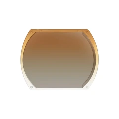 pc polarized lens gradient color brown tinted 2