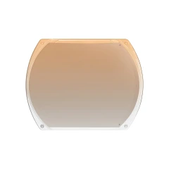 pc polarized lens gradient color orange tinted PCPXW02503