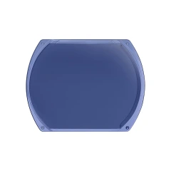 pc polarized lens solid color single blue tinted PCPXU1618