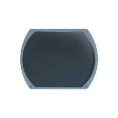 pc polarized lens solid color single gray tinted high contrast 2