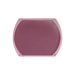 pc polarized lens solid color single pink red tinted PCPXR1916