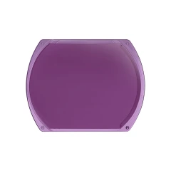 pc polarized lens solid color single purple tinted PCPXV1554