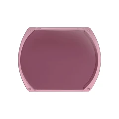 pc polarized lens solid color single red tinted PCPXR1916